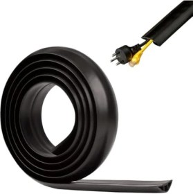 Resim Storemax Esnek Kablo Kanalı SIYAH/GT-KK06 