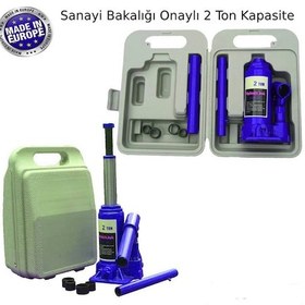 Resim Murcell 2 Ton Hidrolik Kriko Şişe Tipi Kriko Çanta 