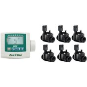 Resim RAINBIRD WPX-6 KONTROL ÜNİTESİ VE SELENOİD VANA SETİ (6 İSTASYON) 