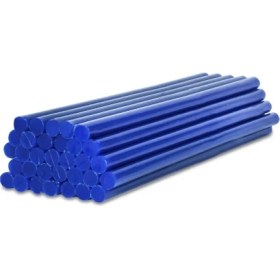 Resim Hayal 11MM Kalın Mum Sıcak Silikon Çubuk Kalın Mavi- 10'lu Paket 