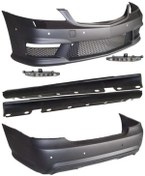 Resim autogp Mercedes W221 S65 Body Kit Tampon Seti 2006 / 2012 S Serisi 