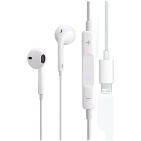Resim I7 Lighthing To Stereo Earphone Kablolu Kulaklık Beyaz Lenovo 