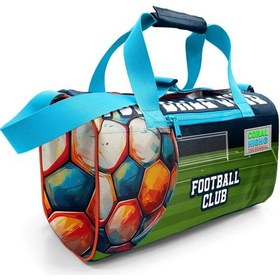 Resim Coral High Lacivert Futbol Desenli Spor Çantası 27525 Lacivert 