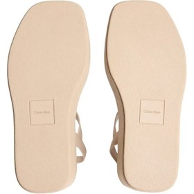Resim Calvin Klein WEDGE 70 SNDL WEBBIN Kahverengi Kadın Sandalet 