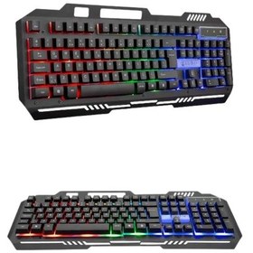 Resim Rgb Işıklı Klavye Q Klavye Mouse Hediyeli 