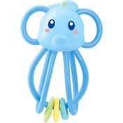 Resim Suntek Plastik Bebek Diş Kaşıyıcı Mavi 