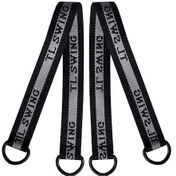 Resim 2 Adet Ağaç Salıncak Kayışları Asılı Kit Güçlü Güvenlik Kayışı, Ağaç Salınım Hamakları İçin Ahşap 