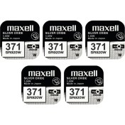 Resim Maxell 371 SR920SW 1.55V Saat Pili 5 Adet 