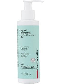 Resim Dermaqualis Kuru ve Normal Ciltler Için Yüz Yıkama Jeli Yüz Temizleme 150 ml 