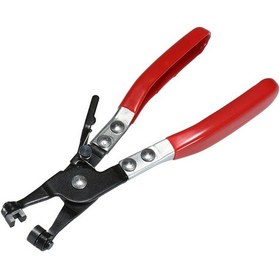 Resim Tenfowee Kolay Kullanım İçin Döner Çeneli Yüksek Karbon Çelik Hortum Kelepçesi Pensesi, Ergonomik Kırmızı Tutma Kolu 