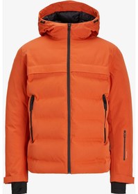 Resim Jack & Jones Jcotarwın Erkek Turuncu Mont 12225287-Orange Turuncu 