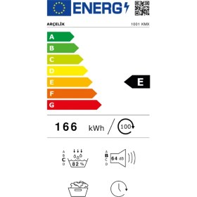 Resim Arçelik 1001 KMX 10 KG Çamaşır Kurutma Makinesi 