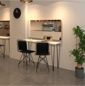 Resim Knsz masa sandalye takımı hem75mazlum byzsyh 100*040 sm 2 sandaly 