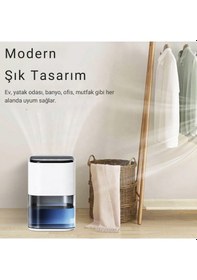 Resim Polham Otomatik 2 Litre Banyo,mutfak, Çamaşır Odası İçin Nem Alma Cihazı, Rutubet, Küf Ve Nem Engelleyici Beyaz 