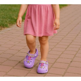 Resim PARSPEK kız çocuk terlik jelibonlu süslü kreş park bahçe eva taban 