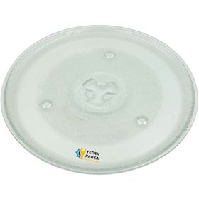 Resim Siemens Uyumlu Bf520lms3 Mikrodalga Fırın Cam Tepsi 