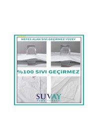 Resim Suvay Micro Su Sıvı Geçirmez Alez Tek Ve Çift Kişilik Alez 