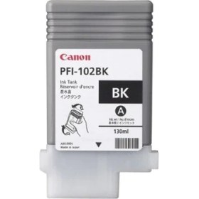 Resim Canon Pfi-102Bk Black Siyah Plotter Kartuş İpf500-700-710-750 
