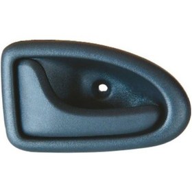 Resim Kapı İç Açma Kolu Sol Siyah Renault Clıo Dacıa Logan Oval Delik 