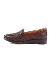 Resim Forelli 25182 Kadın Silver Taşlı Hallux Valgus Yapılı Memory Foam Casual Ayakkabı 25182-27-R0685 Kahverengi 