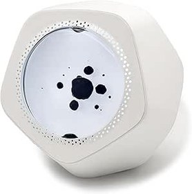 Resim Lonyiabbi Ferrofluid Bluetooth hoparlör – Etkileşimli ses görselleştirici, ritim LED ve dans eden sıvı, camda manyetik sıvı sanatı, oyun, çalışma masası ve dekorasyon için (beyaz) 