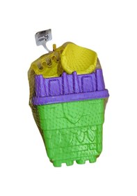 Resim Heroes Toys Figürsüz Kürek Ve Tırmıklı Kale Kova Ern-888-yeşil 