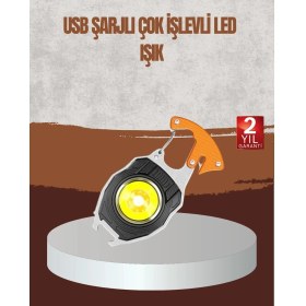 Resim Aesco Mey Ithalat® Taşınabilir Çok Amaçlı LED Işıklı Anahtarlık 