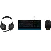 Resim Logitech G213 Klavye + G332 Kulaklık + G102 Mouse Oyuncu Set 