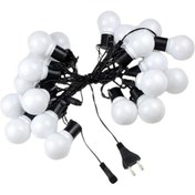 Resim Soulader Dış Mekan Led Bahçe Aydınlatma Seti 50'li Dize Işık Su Geçirmez Peyzaj Dekor Çok Renkli 