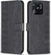 Resim Xiaomi Redmi 10c 4g Şok Geçirmez Standı Cüzdan Telefon Deri Çantası Flip Kapak 