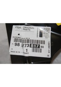 Resim Psa 9827381780 Peugeot 208 (2020-2023) ve 207 SW Uyumlu Çamurluk Bağlantı Ayağı 
