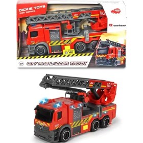 Resim Dickie Kırmızı Şehir Itfaiye Aracı Sesli ve Işıklı 203714011038 