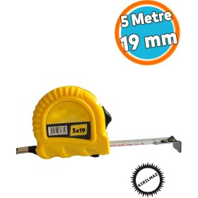 Resim Normadia Bükülebilir Metal Şerit Metre, 5 M, En 19 Mm, Plastik Kasa 
