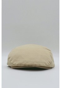 Resim Erkek Kasket Yazlık Spor Şapka - Bej-Bej-Standart 