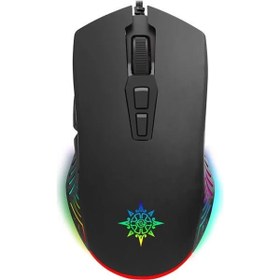 Resim INCA IMG-GT17 USB RGB Led Aydınlatmalı 6400dpi Gaming Optic Siyah Mouse 
