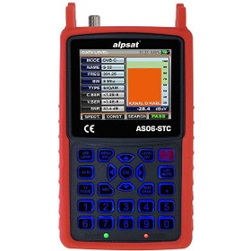 Resim ALPSAT AS06-STC SATFINDER 6 HD SLIM GÖRÜNTÜLÜ UYDU BULUCU + KAMERA TESTER CİHAZI SATFINDER