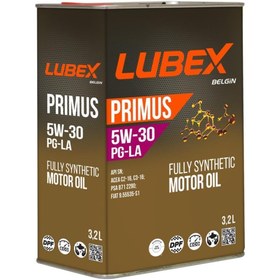 Resim Lubex Primus Pg-la 5w-30 3,2 Lt Partiküllü Motor Yağı 