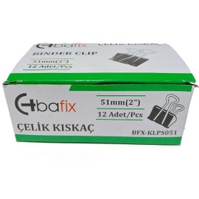 Resim Bafix Kıskaç (Klips) Çelik 51 MM Bfx-Klps051 