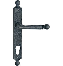 Resim Prinç Döküm Antik Siyah Rustik Eskitme, Ferforje Tipi Osmanlı Kapı Kolu Hft01022 1 Tek 