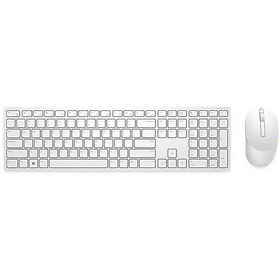 Resim Dell Pro KM5221W Q Kablosuz Klavye Mouse Set Beyaz 