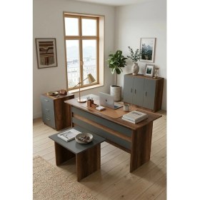 Resim Robin Home Verona Abce Ofis Büro Masa Takımı 