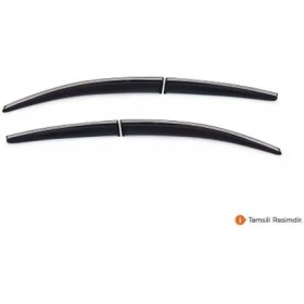 Resim Omsa Sunplex Renault Clio 5 Kromlu Cam Rüzgarlığı 4 Parça 2019 ve Sonrası 