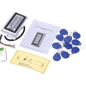 Resim Electrimax P110 Rfid Elektronik Şifreli Kartlı Kapı Açma Kilit - 10 Tag 