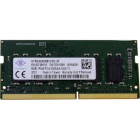 Resim Nanya NT8GA64D88CX3S-JR 8 GB DDR4 3200 MHz CL22 Notebook Ram 