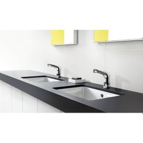 Resim Hansgrohe Focus Fotosellı Elekttrikli Lavabo Bataryası Krom 31173000 