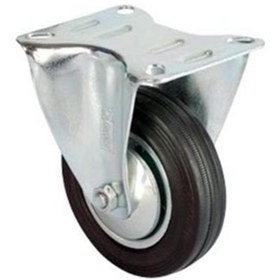 Resim Skygo Servis Tekeri - Tablalı Siyah Sabit - Çap 100 mm 