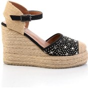 Resim Siyah Kadın Espadril K01874414772 Siyah 