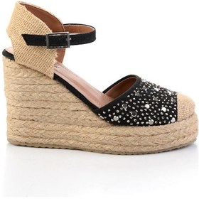 Resim Siyah Kadın Espadril K01874414772 Siyah 