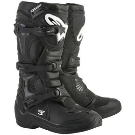 Resim Alpinestars Tech 3 Kros Motosiklet Botu Siyah 