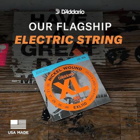 Resim Daddario Exl110+ Elektro Gitar Tel Seti, Xl, 10.5-48, Nickel Wound, 